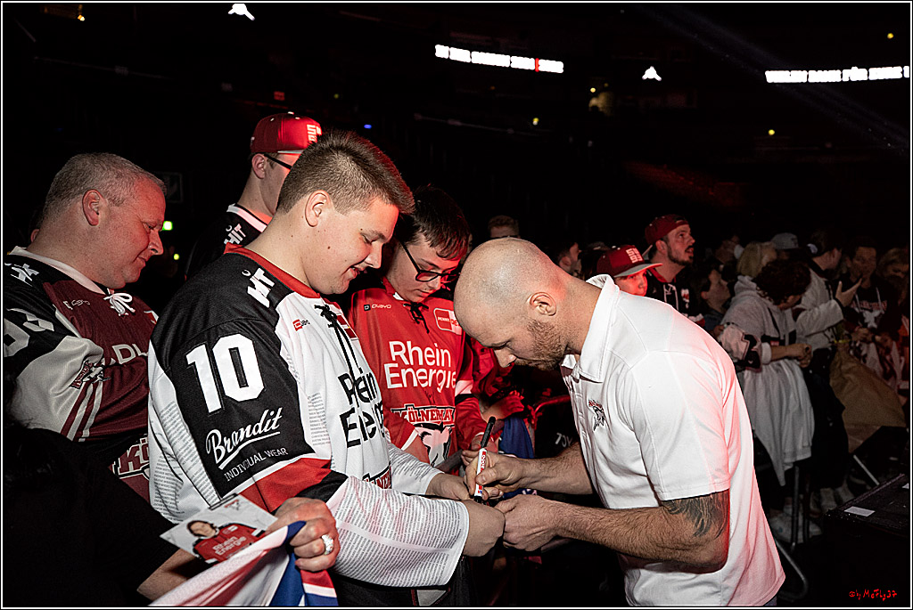 Koelner Haie Abschiedsfeier; Koeln, 22.04.2022